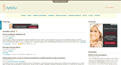 Desktop Screenshot of dzirciema.iaptieka.lv